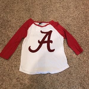 NWT Alabama Raglan
